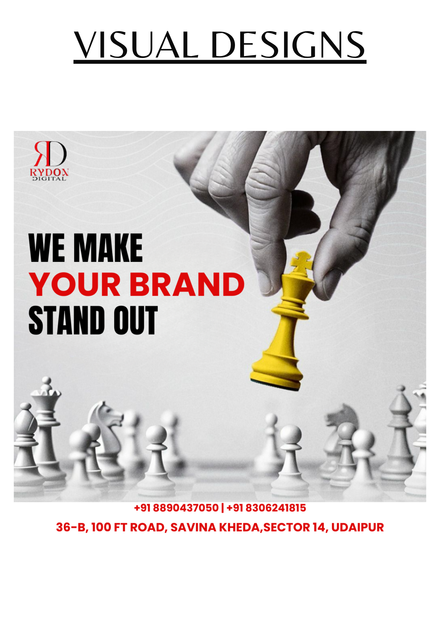 Rydon Stand Out Campaign - Yellow King